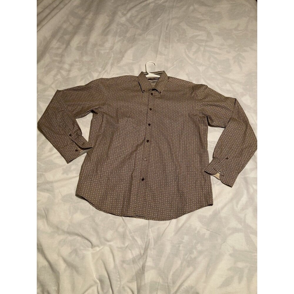 Ted Baker London Men's Button Down Long Sleeve Flip Cuff  Size 4